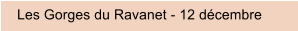Les Gorges du Ravanet - 12 dcembre