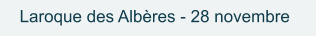 Laroque des Albères - 28 novembre