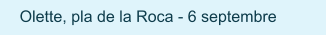 Olette, pla de la Roca - 6 septembre