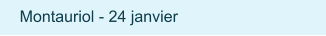Montauriol - 24 janvier