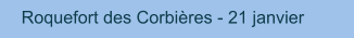 Roquefort des Corbières - 21 janvier