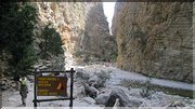 J06_0111 CRETE Xyloskalo gorges de Samaria Agia Roumeli