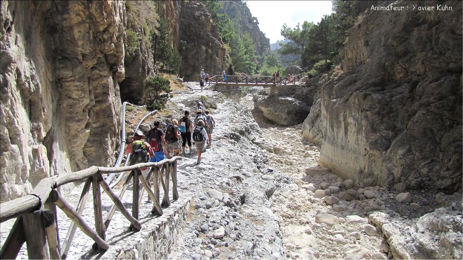 J06_0134 CRETE Xyloskalo gorges de Samaria Agia Roumeli