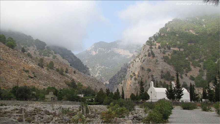 J06_0144 CRETE Xyloskalo gorges de Samaria Agia Roumeli