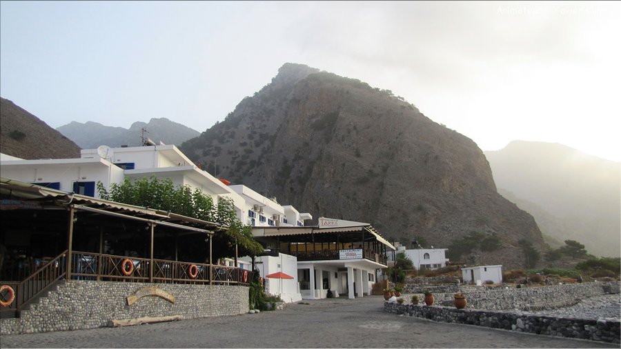 J07_0006 CRETE Agia Roumeli crique de Marmara Loutro