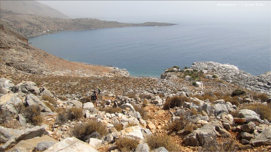 J07_0108 CRETE Agia Roumeli crique de Marmara Loutro