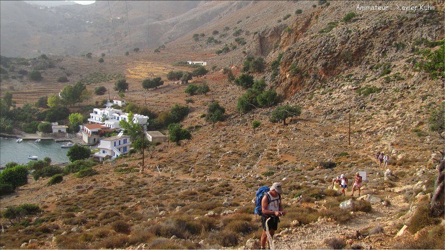 J07_0157 CRETE Agia Roumeli crique de Marmara Loutro