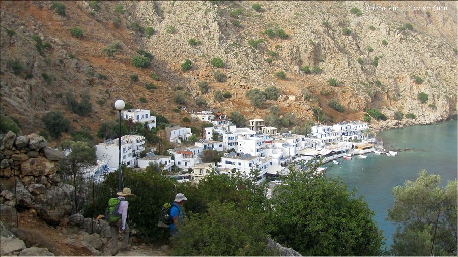 J07_0164 CRETE Agia Roumeli crique de Marmara Loutro