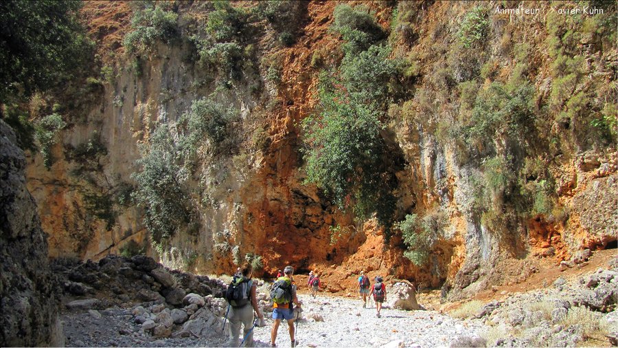 J08_0084 CRETE Loutro Anopoli gorges d'Aradena crique de Marmara