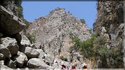 J08_0121 CRETE Loutro Anopoli gorges d'Aradena crique de Marmara