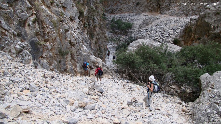 J08_0145 CRETE Loutro Anopoli gorges d'Aradena crique de Marmara