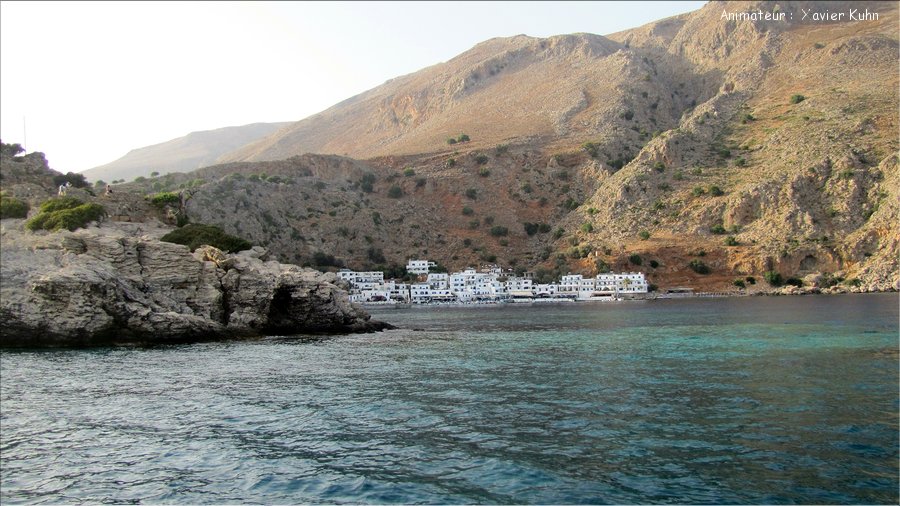J08_0165 CRETE Loutro Anopoli gorges d'Aradena crique de Marmara